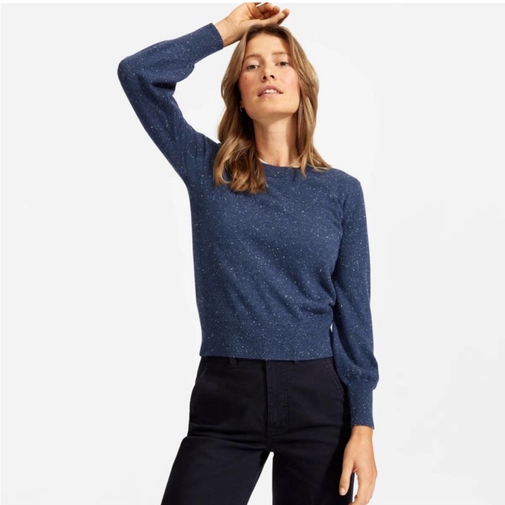 Everlane The Cashmere Lantern Sweater